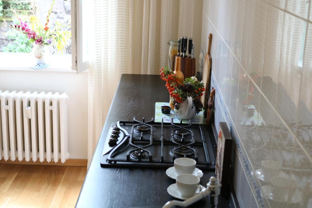 Retro Big Apartment With Two Balconies And Lift Karlsbad Exteriör bild